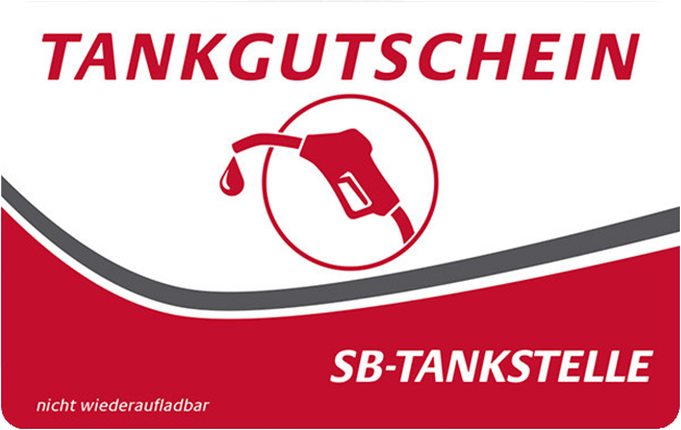 SB-Tankstelle Gutschein 10 €