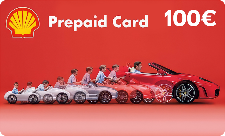 Shell Prepaid Card 100 €