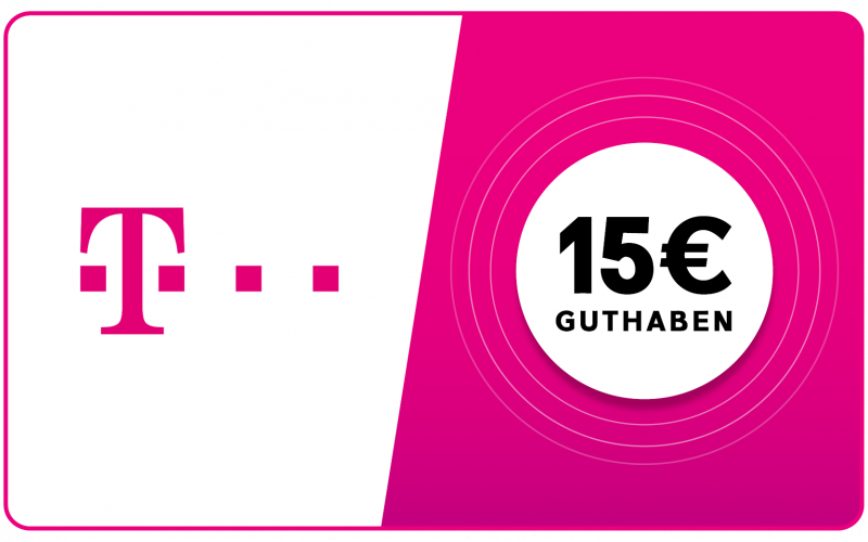 Telekom - 15 € Guthaben