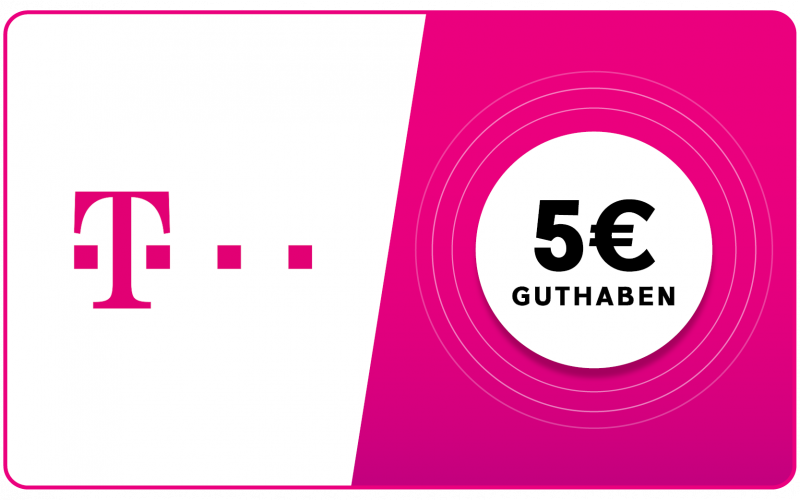 Telekom - 5 € Guthaben