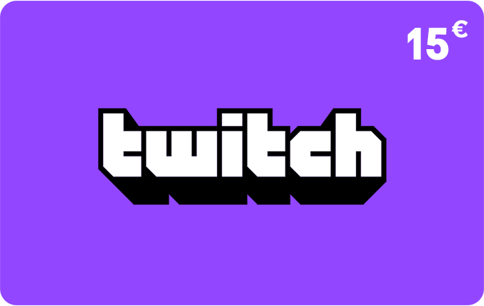 Twitch Gutschein 15 €