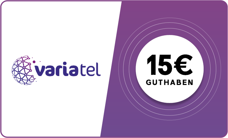 Variatel - 15 € Guthaben