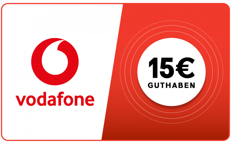 Vodafone - 15 € Guthaben