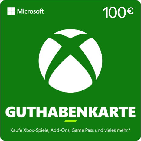 Xbox - 100 € Guthaben