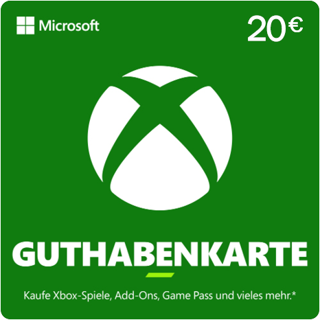Xbox - 20 € Guthaben
