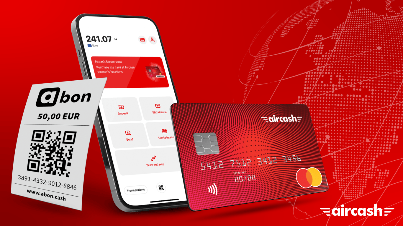 Aircash Abon online kaufen: einfach & schnell bestellen
