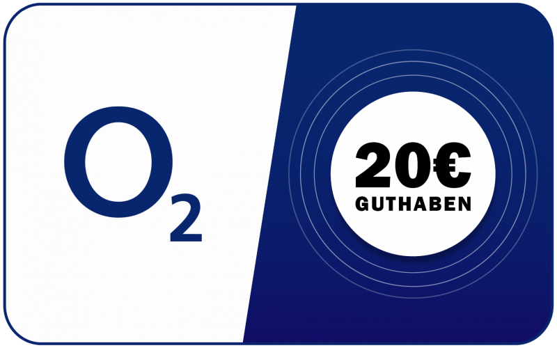 O2 20 € Guthaben kaufen? Direkte Lieferung | KarteDirekt