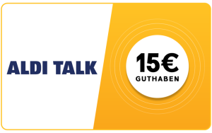 Aldi Talk - 15 € Guthaben (ic)