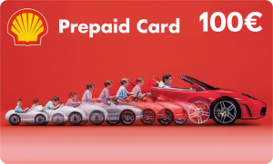 Shell Prepaid Card 100 €