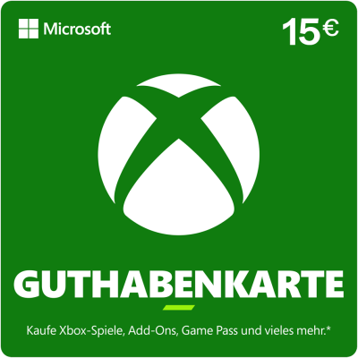 Xbox - 15 € Guthaben