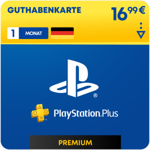 PlayStation Plus Premium - 1 Monat (Guthaben)
