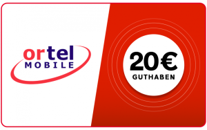 Ortel - 20 € Guthaben