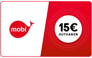 Mobi - 15 € Guthaben