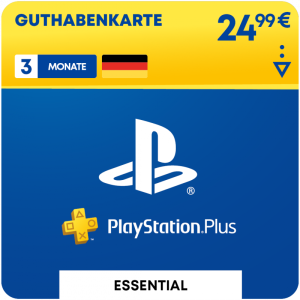 PlayStation Plus Essential - 3 Monate (Guthaben)