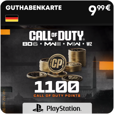 1.100 CoD Points (Guthaben)