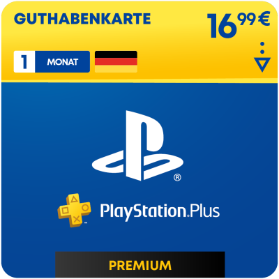 PlayStation Plus Premium - 1 Monat (Guthaben)