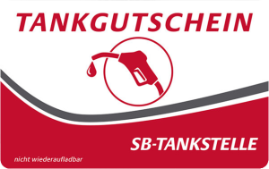 SB-Tankstelle Gutschein 100 €