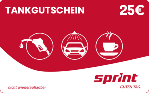 Sprint Universal Tankgutschein 25 €