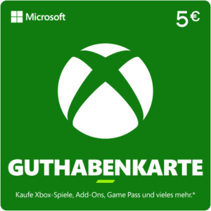 Xbox - 5 € Guthaben
