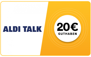 Aldi Talk - 20 € Guthaben