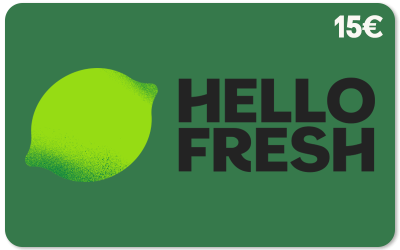 HelloFresh Geschenkgutschein 15 €