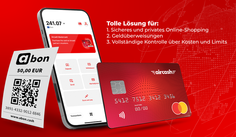 NEU: Aircash Abon