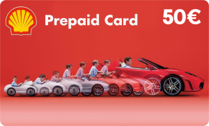 Shell Prepaid Card 50 €