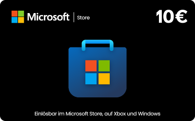 Microsoft Store - 10 € Guthaben