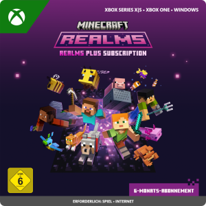 Minecraft Realms Plus - 6 Monate