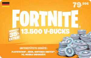 Fortnite 13500 V-Bucks