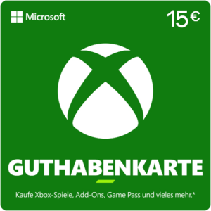 Xbox - 15 € Guthaben