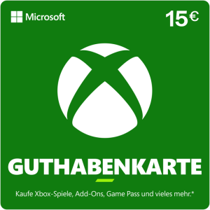 Xbox - 15 € Guthaben