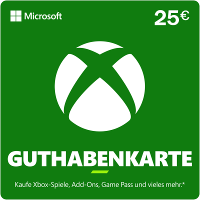 Xbox - 25 € Guthaben