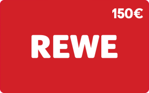 REWE Geschenkkarte 150 €
