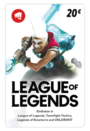 League of Legends Guthabenkarte 20 €
