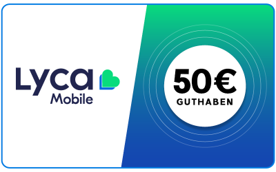 Lyca - 50 € Guthaben
