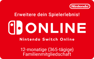 Nintendo Switch Online Familienmitgliedschaft