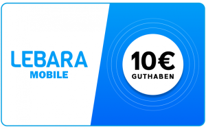 Lebara - 10 € Guthaben
