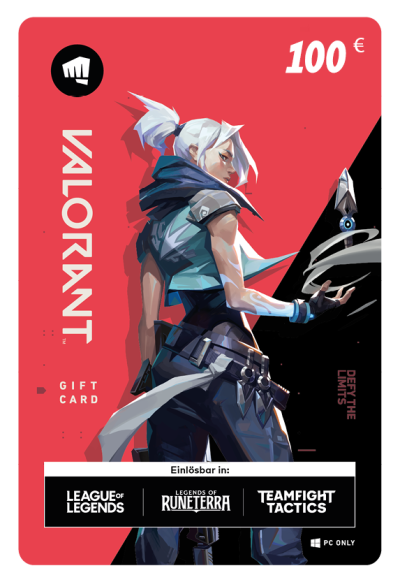 Valorant Points - 100 € Karte