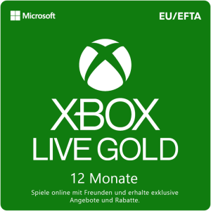 Xbox Live Gold - 12 Monate