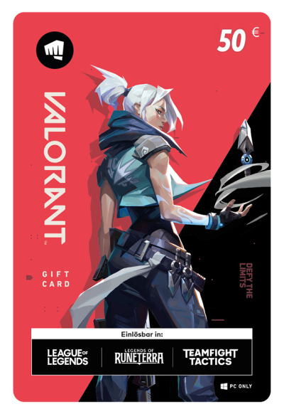 Valorant Points - 50 € Karte