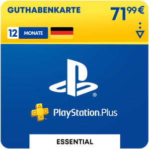PlayStation Plus Essential - 12 Monate (Guthaben)