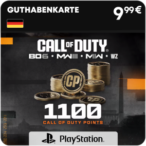 1.100 CoD Points (Guthaben)