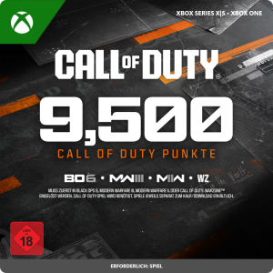9.500 Call of Duty Punkte