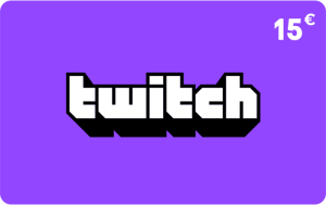 Twitch Gutschein 15 €