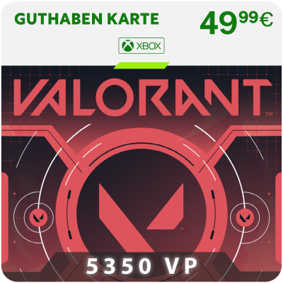 5.350 Valorant Points (Xbox)