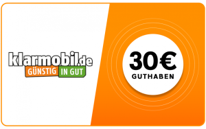 Klarmobil - 30 € Guthaben
