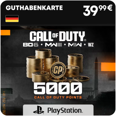 5.000 CoD Points (Guthaben)