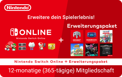 Nintendo Switch Online + Erweiterungspaket