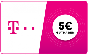 Telekom - 5 € Guthaben